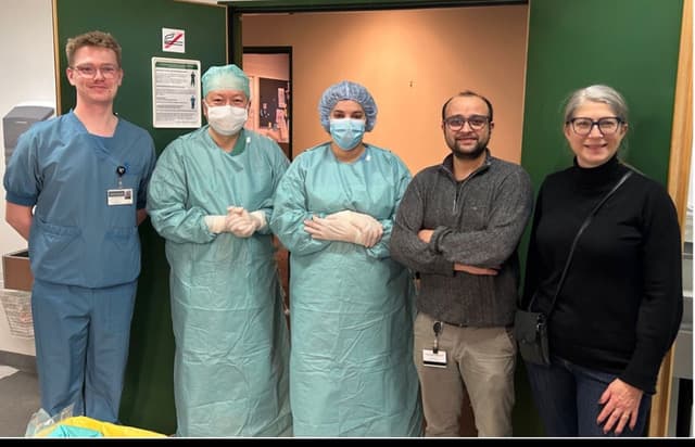 Clinical study supervision visit in Odense